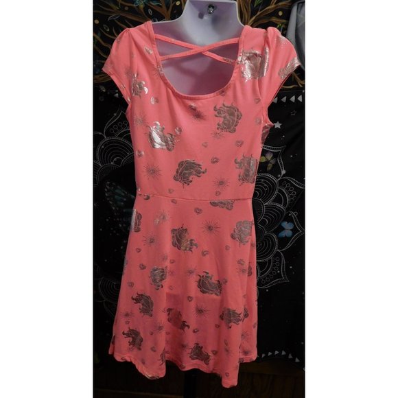 Epic Threads Pink And Silver Unicorn Dress - Picture 2 of 5